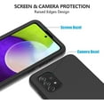thumbnail image 4 of for Samsung A52 5G Case with Screen Protector, Full Body Protection Anti Scratch Galaxy A52 5G Case Hard PC Bumper Flexible Silicone Back Shockproof Case for Samsung Galaxy A52 5G,Black, 4 of 7