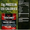 thumbnail image 5 of Product Of Jack Link Bacon Jerkey, Hickory Smoked - Bag, Count 1 - Jerkys / Grab Varieties & Flavors, 5 of 8