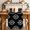 Navy, Grey, Off-white, variant on Nautical Anchor Table Runner 72 Inches, Coastal Ocean Sea Textured Black Bed Runner Dresser Scarves Tabletop for Indoor Outdoor Parties/Ceremony/Banquet, 16" x 72"