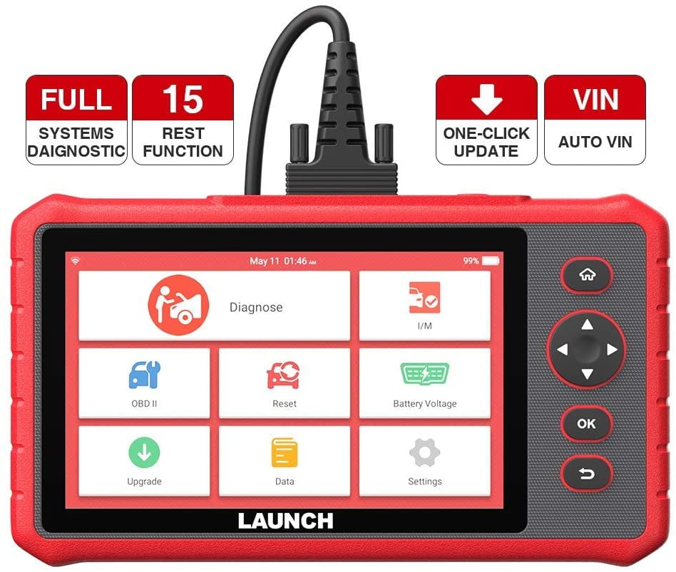 Launch CRP 909X OBD2 Scanner Car Diagnostic Tool All Systems Scan Tool