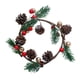 thumbnail image 2 of Christmas Wreaths Cones Door And Window Decorations PVC Red Fruit Garlands Rings Pendants Christmas Tree Ornaments, 2 of 7