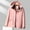 Pink, variant on YLSDY Fashion Mens Rain Coats Windbreaker Hooded Jackets Lightweight Casual Zip up Travel Jacket Waterproof Outdoor Hiking Camping Black L