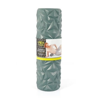 Athletic Works Rechargeable 3-Speed Vibrating Foam Roller Full Body  Recovery 18 x 5.5 inches Black