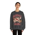 thumbnail image 4 of Baseball Mama Women's Sweatshirt, Mom Sports Sweatshirt, 4 of 5