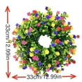 thumbnail image 3 of Liquidation! Guirlande Colorée Printemps et Été Guirlande Colorée Printemps et Été Décorée avec Pendentifs Porte Étoilée, 3 of 4