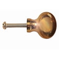 thumbnail image 3 of 6 Kitchen Cabinet Knob Black Brass Colonial 1" Dia | Renovator's Supply, 3 of 3