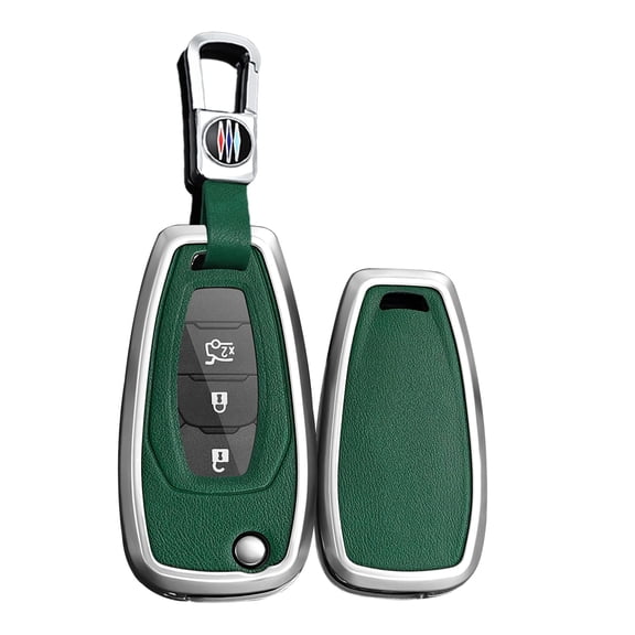 Key Case Holder Protector Keychain for BMW R1250GS ADV R1200GS C400GT 750GT F850 F750GS F850GS F900R F900XR K1600 K1600GTL Motorcycle Metal Key Fob Cover with PU Leather