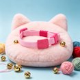 thumbnail image 6 of DGMIOCS Elastic Cat Collar,Adjustable Elastic Cat Collar Macaron Color Soft Neck Collar With Quick Release Buckle Cute Decorative Necklace For Small Medium Cats Puppies Comfortable Stret, 6 of 6