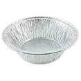 thumbnail image 2 of Durable Packaging 5 3/4" Deep Aluminum Foil Chicken Meat/Pot Pie Pan 50/Pk -Disposable Baking Tins (pack of 50), 2 of 5