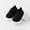 Black, variant on Infant Sock Shoes Soft Rubber Sole Non-Slip Winter Knit Mesh Upper Breathable Slip on First Walker Sneakers