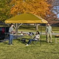 thumbnail image 3 of Ozark Trail 10x10 Instant Pop Up Canopy Tent with Simple Push Setup – Straight Leg Pop-Up Tent for Tailgating, Camping & Events, Mustard Gold, 3 of 10