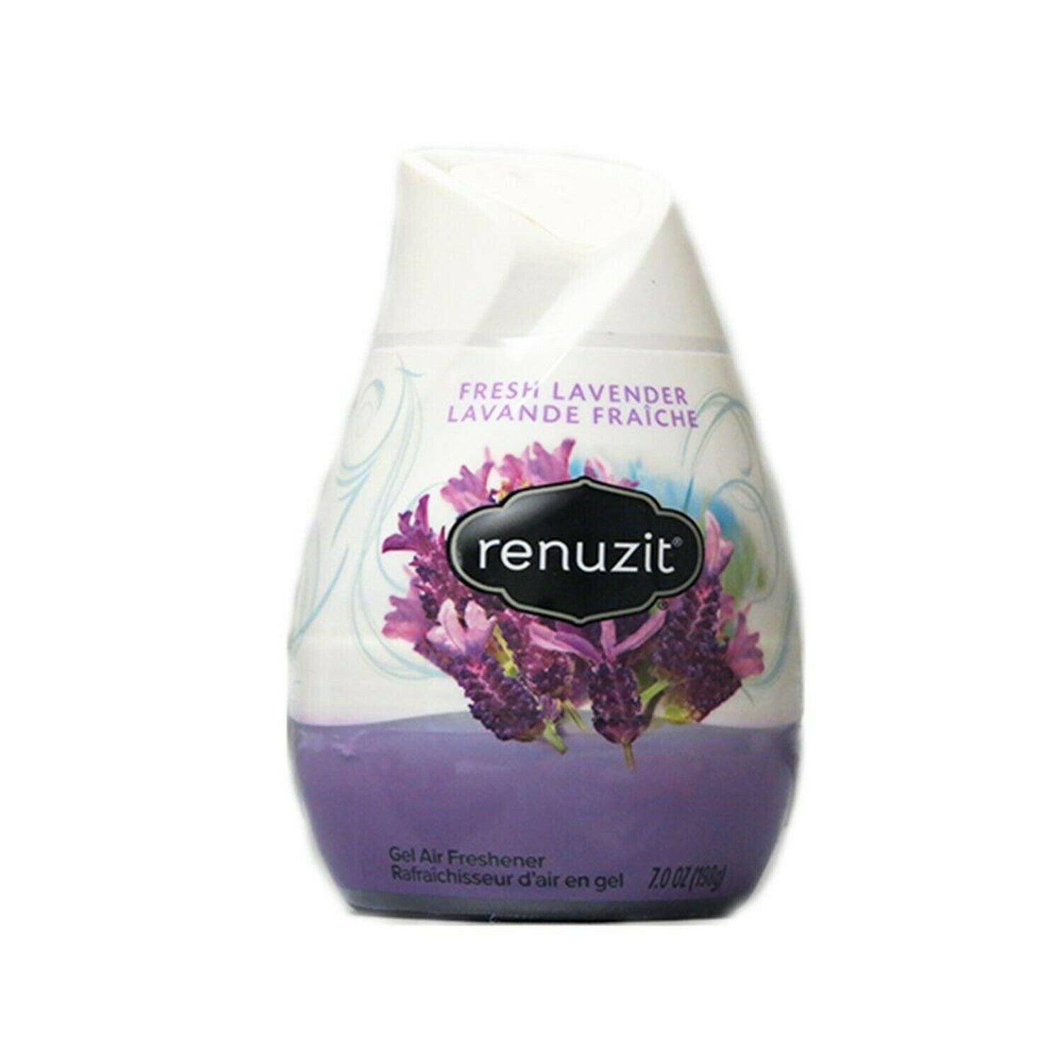 Renuzit Gel Air Freshener Fresh Lavender 198g 0350018 Walmart Com Walmart Com