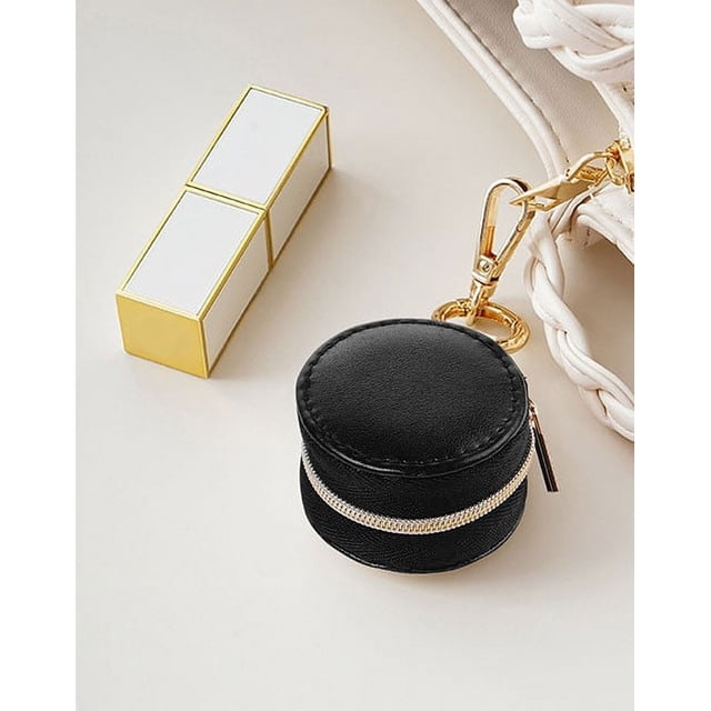 EGNMCR Jewelry Boxes & Organizers Portable Mini Jewelry Box Jewelry Box Travel Travel Bag Hanging Earrings Earrings Ring Storage Case Jewelry Organizer