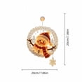thumbnail image 3 of Christmas Window Decorations For Home, Festive Holiday Window Hanging Decor With Led Lighting, Glass Door And Window Decoration For Living Room, Entryway, Party And Christmas Celebration, 3 of 5