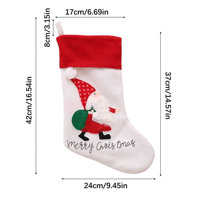 Decoraciones de Navidad para el Hogar Proyectos de Decoración de Navidad: Calcetines de Navidad para Ancianos, Nuevos Calcetines de Navidad, Decoración de Calcetines de Regalo Decoraciones de Navidad