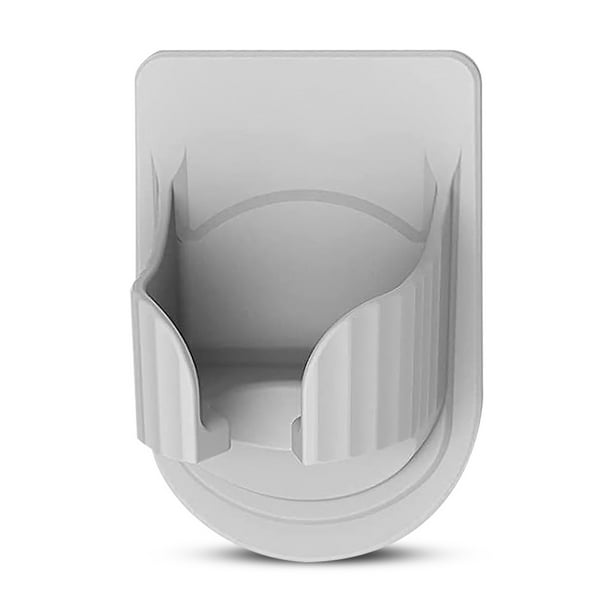 Ducha Tenedor de bebida Vino Clase Estante Autoadhesivo Portátil Punch-Free Almacenamiento Organizador Accesorio Baño Ducha Gris claro Inevent HA011435-01