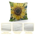 thumbnail image 4 of YINGXI Get Throw Pillow Covers,Yellow Green for Sofa Couch Decorations 18x18in, 4 of 5
