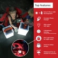 thumbnail image 2 of Farol eléctrico LuminAid 2 en 1 solar inflable LED de 300 lúmenes, 2 of 9