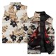 thumbnail image 3 of Ropa para hombre con estampado de orcos personalizado, moderna y elegante, informal, versátil, cómoda y cálida, sin mangas, 3 of 5