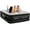 Queen, variant on Air Mattress with Built-in Pump, 18" Comfort Inflatable Mattress Quick Inflation/Deflation for Guests  Camping  Blow Up Mattress with Carry Bag, Air Bed, Colchones Inflables