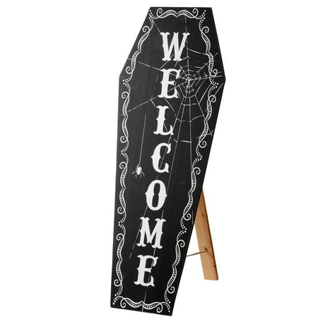 28" Halloween Welcome Standup Sign - National Tree Company