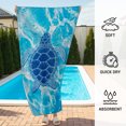 thumbnail image 5 of Gogreen Quick Dry Sand Free Beach Towel for Travel Pool Lightweight 71x32 In Absorbent Microfiber Oversized Towels Yoga Bath Camping Sport - Stylish Unique Gift - Sea Turtle, 5 of 9