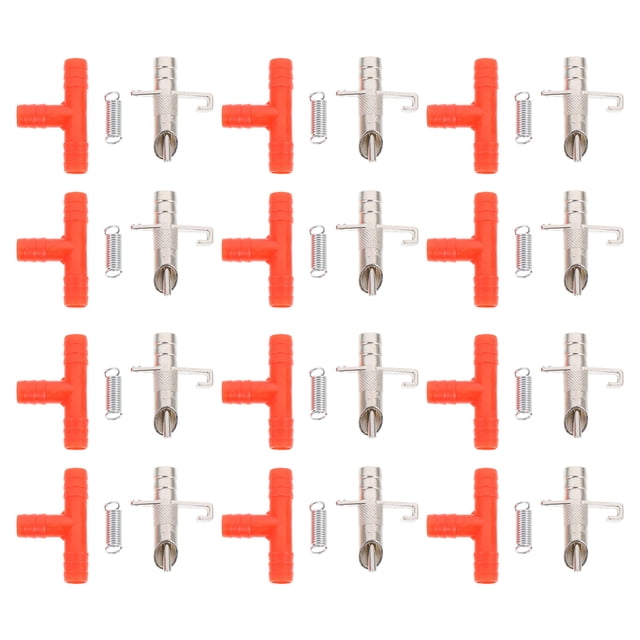 30Pcs Bird Feeder Automatic Feeder Water Drinker Waterer For Rodents Rat Rabbit Farm Animal Supplies