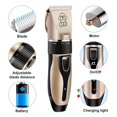 thumbnail image 2 of Estbridge 2 in 1 Pet Paw Hair Trimmer Electric Multi Dog Hair Clippers for Thick Coat Cordless Grooming Tool Kid Hair Clipper for Child Rechargeable for Medium and Large Dogs and Cats Fac, 2 of 5