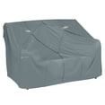 thumbnail image 3 of Classic Accessories Storigami Water-Resistant 58 Inch Easy Fold Loveseat Sofa Cover, Monument Grey, 3 of 20