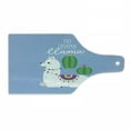 thumbnail image 1 of Saying Cutting Board, Funny No Drama Llama Lettering with Cactus and Animal, Decorative Tempered Glass Cutting and Serving Board, in 3 Sizes, by Ambesonne, 1 of 2
