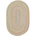 thumbnail image 1 of Rhody Rug PT03R024X036 2 x 3 in. Playtime Sand Beige & Multicolor Oval Rug, 1 of 1