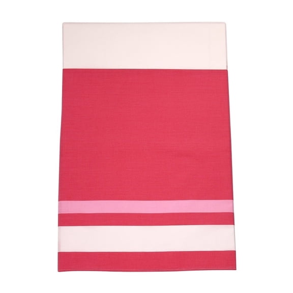 Crown Crafts Infant Products Sadie & Scout- Two Tone Pink Dust Ruffle