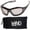 Obsidian Crystal | Clear, variant on WYND Blocker Kraken Motorcycle Riding Glasses Dry Eye Sunglasses (M336 - Crystal, Silver Mirror)