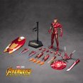 thumbnail image 3 of Figura de acción de la serie Iron Man MK50 de Marvel de ZD Toys, edición de lujo, licencia genuina de Marvel, muñecos de películas, figuras de juguete modelo Iron Man, 3 of 5