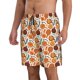 thumbnail image 2 of Balery Hot Fresh Pizza Traje de Baño Estilo Hawaiano para Hombre, Shorts de Secado Rápido con Bolsillos-XX-Large, 2 of 6