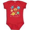 thumbnail image 3 of Inktastic Cute Planets, Kawaii Planets, Space, Cosmos, Stars Boys or Girls Baby Bodysuit, 3 of 5