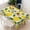 White-3, variant on Rectangular Tablecloth 60x84 Inch – Waterproof Polyester Printed Table Cover, Wrinkle Resistant, Washable for Kitchen & Dining, Sweet Fruit Pattern