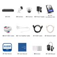 thumbnail image 2 of ANNKE 5MP Security Camera System 5mp Lite H.265+ DVR Surveillance with 8pcs IP67 Waterproof Outdoor Wired Security Kit with 3T Hard Drive Disk, 2 of 3