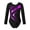 Purple, variant on iEFiEL Kids Girls Gymnastics Dance Leotard Shiny Rhinestone Long Sleeve Athletic Skating Unitard Blue Green 4
