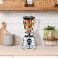 thumbnail image 2 of EWTTO EW-Y322 Licuadora Profesional 600W, Vaso de Vidrio 1.27L, Cuchilla de 6 Hojas, Tritura Hielo, Cuerpo Metálico, para Smoothies y Jugos, 2 of 8
