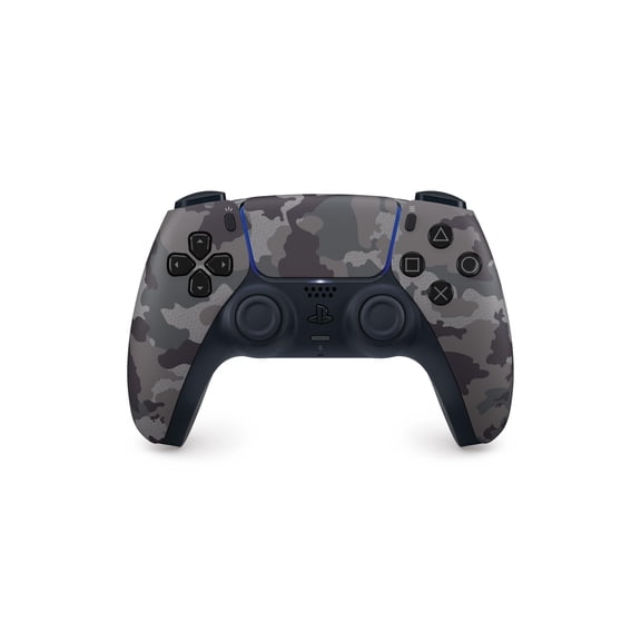 Restored Sony DualSense Wireless Gamepad, Gray Camouflage, Compatible with PS5, PC, Mac, Mobile Devices, CFI-ZCT2W (Refurbished)