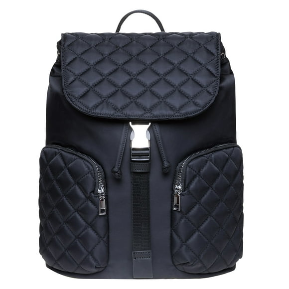 Mochila de lona vintage Kaukko Mochila de senderismo para viajes al aire libre Mochilas escolares KAUKKO KS16-Black