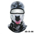 thumbnail image 3 of Visage de Ski Animal 3D avec Oreilles pour Festivals de Musique, Raves, Fêtes d'Halloween et Activités Extérieures en Hiver, 3 of 3