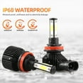 thumbnail image 2 of Fit For Ram 1500 2500 3500 2020-21 6000K LED Headlight High Low Beam Fog Lighti, 2 of 5
