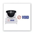 thumbnail image 3 of Pre-Inked Shutter Stamp, Red/blue, Void, 1 5/8 X 1/2 | Bundle of 5 Each, 3 of 5
