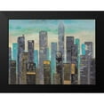 thumbnail image 2 of Joy, Julie 24x19 Black Modern Framed Museum Art Print Titled - Urban Lights II, 2 of 5