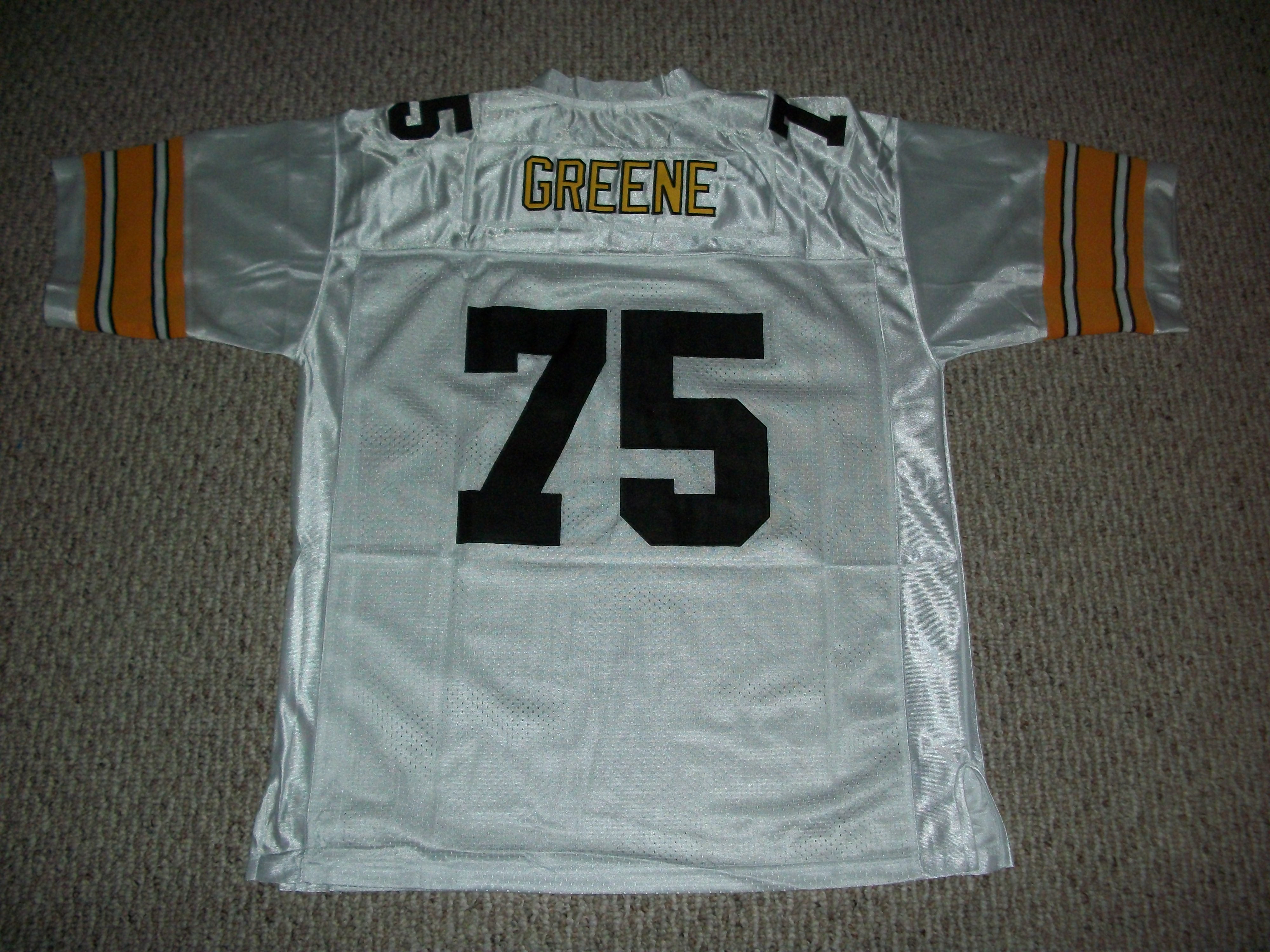 Joe Greene Jersey #75 Pittsburgh Unsigned Custom Stitched White Football New No Brands/Logos Sizes S-3XL - Walmart.com