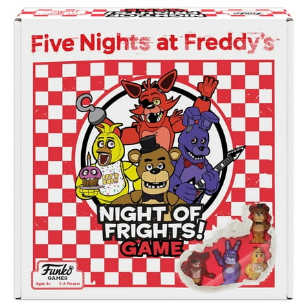 Funko Games: Five Nights at Freddy's - Night of Frights Game, 4 Figures Included