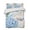 DodgerBlue ForestGreen, variant on Quilts Twin XL Size, Blue Vintage Hydrangea Soft Comforter Bedding Set for Bed, Spring Retro Clock Butterfly Lightweight Quilted Bedspread with Pillow Cover(2 Pieces) for All Season, 68x98 Inch