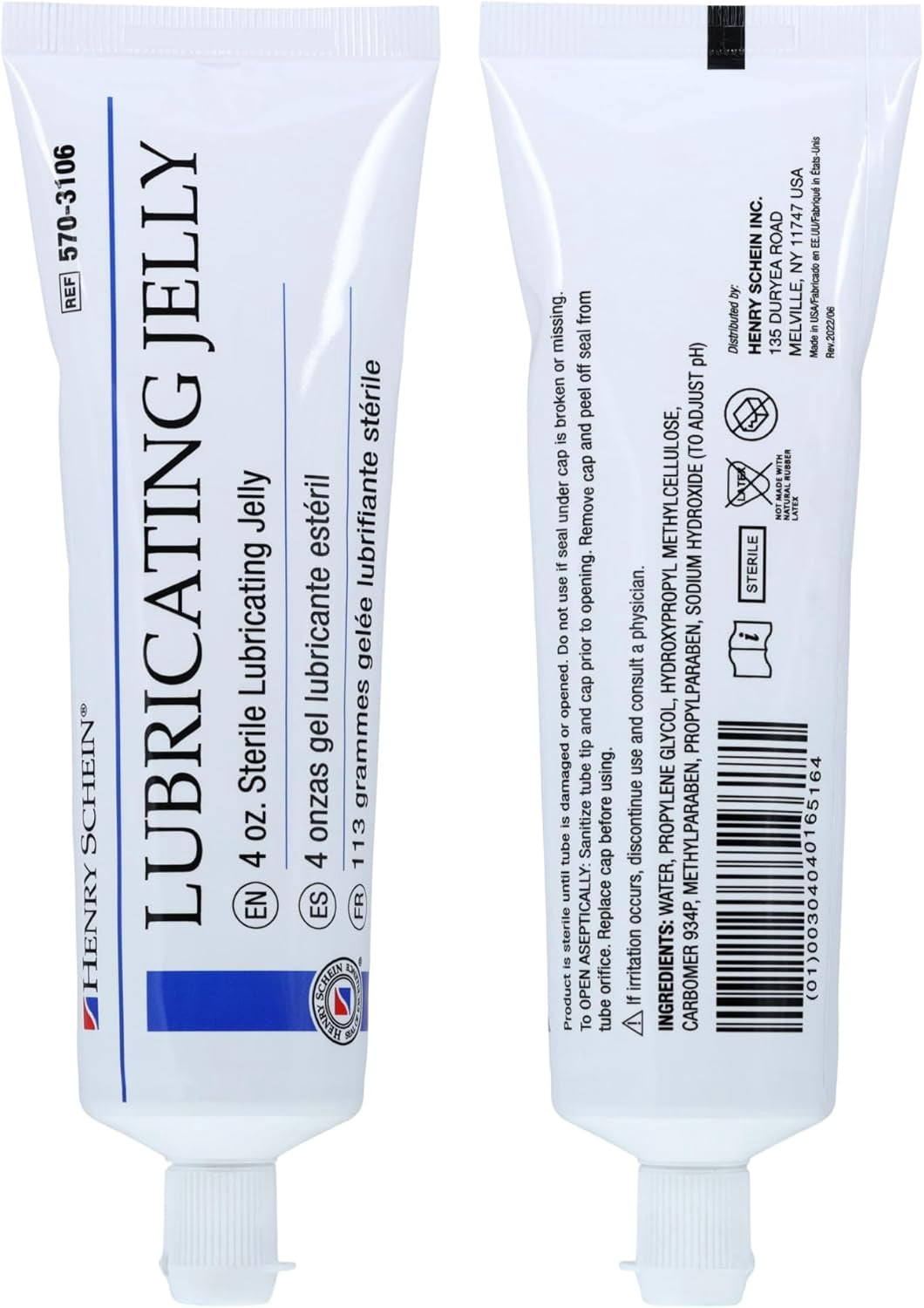 water based lubricant for catheter Cardinal Health ReliaMed Lubricating Jelly